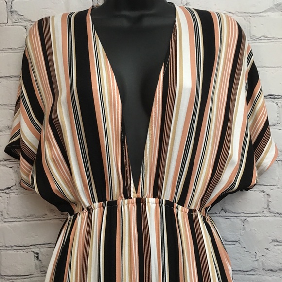 STRIPPED DRESS - Picture 2 of 2